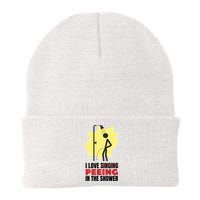 I Love Peeing In The Shower Funny Singing Beanie