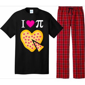 I Love Pi Valentine's Pizza Heart Math Teacher Pajama Set