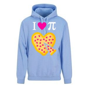 I Love Pi Valentine's Pizza Heart Math Teacher Unisex Surf Hoodie