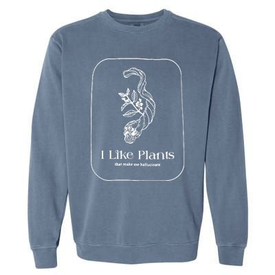 I Like Plants Garment-Dyed Sweatshirt