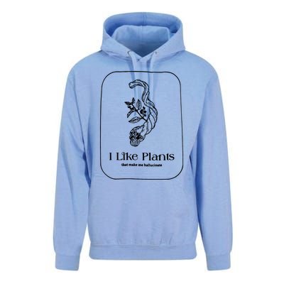 I Like Plants Unisex Surf Hoodie