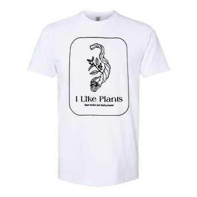 I Like Plants Softstyle CVC T-Shirt