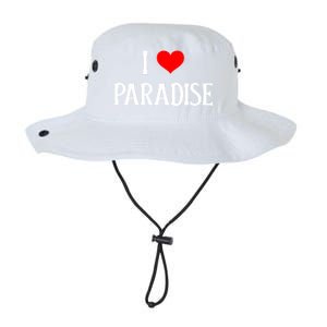 I Love Paradise I Heart Paradise Usa Holiday Travel Souvenir Gift Legacy Cool Fit Booney Bucket Hat