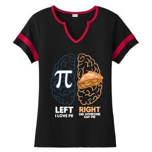 I Love Pie / Did Someone Say Pie / Apple Pie Funny Math Gift Ladies Halftime Notch Neck Tee