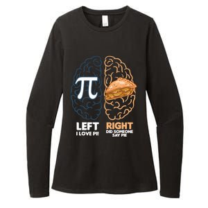 I Love Pie / Did Someone Say Pie / Apple Pie Funny Math Gift Womens CVC Long Sleeve Shirt