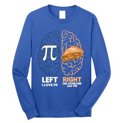 I Love Pie / Did Someone Say Pie / Apple Pie Funny Math Gift Long Sleeve Shirt