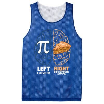 I Love Pie / Did Someone Say Pie / Apple Pie Funny Math Gift Mesh Reversible Basketball Jersey Tank