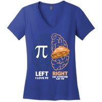 I Love Pie / Did Someone Say Pie / Apple Pie Funny Math Gift Women's V-Neck T-Shirt