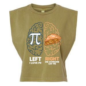 I Love Pie / Did Someone Say Pie / Apple Pie Funny Math Gift Garment-Dyed Women's Muscle Tee