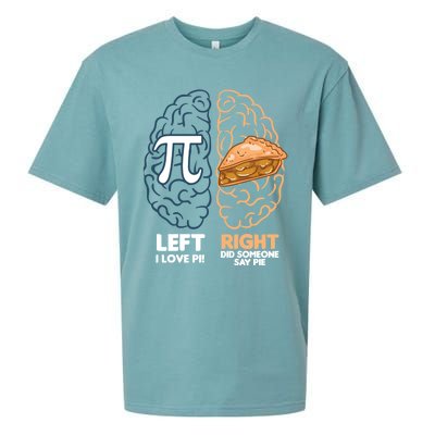 I Love Pie / Did Someone Say Pie / Apple Pie Funny Math Gift Sueded Cloud Jersey T-Shirt