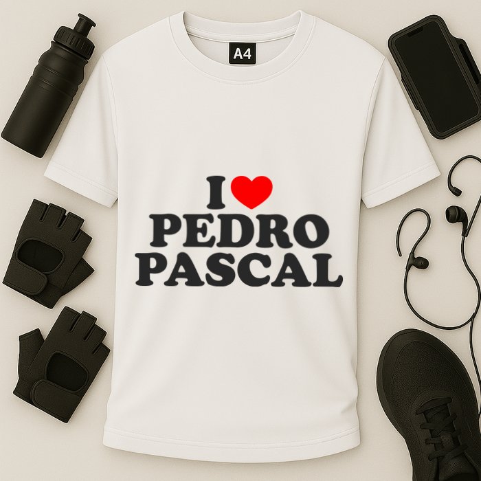 I Love Pedro Pascal Best Dad Ever Cooling Performance Crew T-Shirt