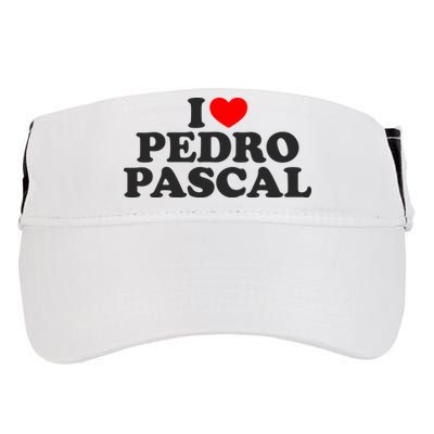 I Love Pedro Pascal Best Dad Ever Adult Drive Performance Visor