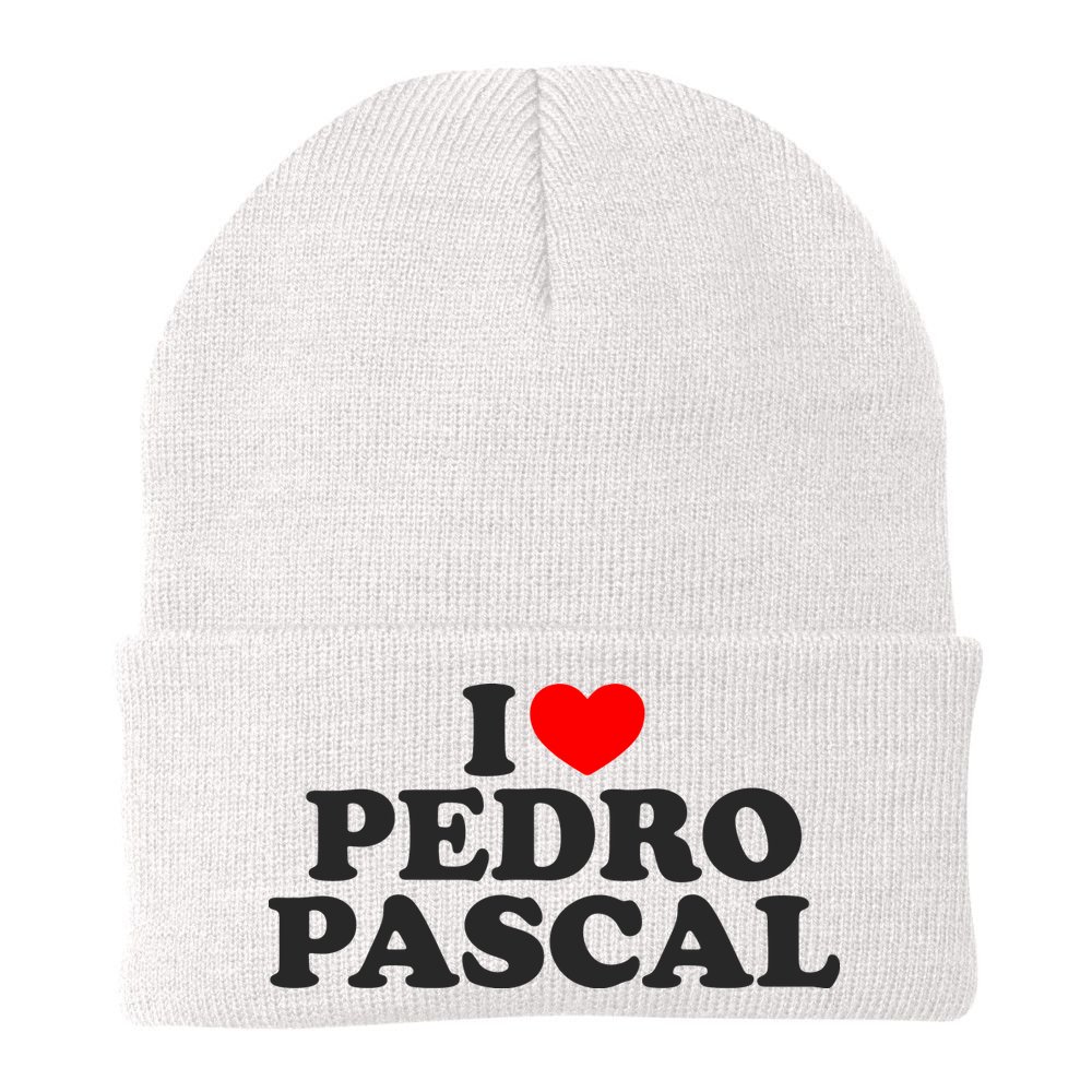 I Love Pedro Pascal Best Dad Ever Beanie