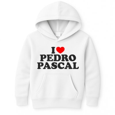 I Love Pedro Pascal Best Dad Ever Kids Hoodie