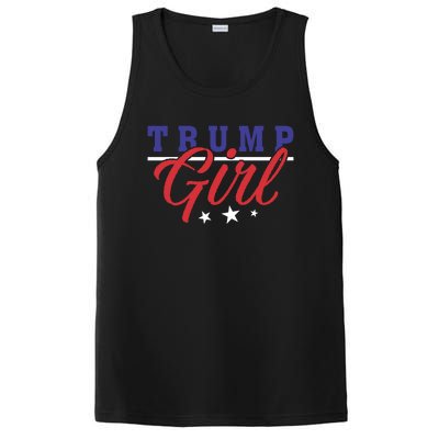 I Love President Donald Trump Support Campaign Election Gift PosiCharge Competitor Tank