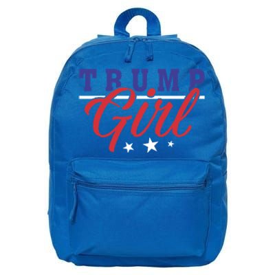 I Love President Donald Trump Support Campaign Election Gift 16 in Basic Backpack