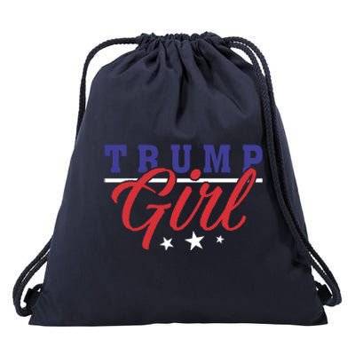 I Love President Donald Trump Support Campaign Election Gift Drawstring Bag