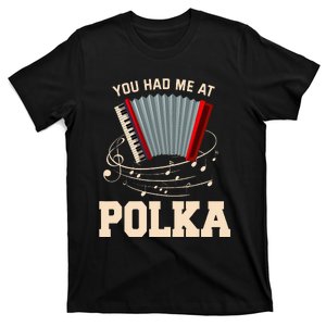 I Love Polka Music Polka Lover Gift T-Shirt