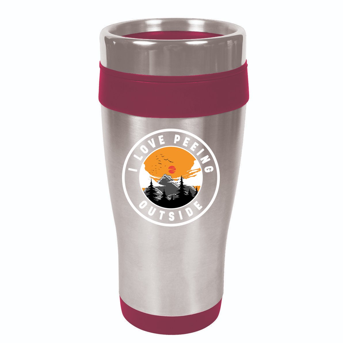 I Love Peeing Outside 16oz Travel Tumbler