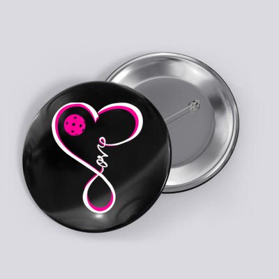 I Love Pickleball For Women TShirt Button