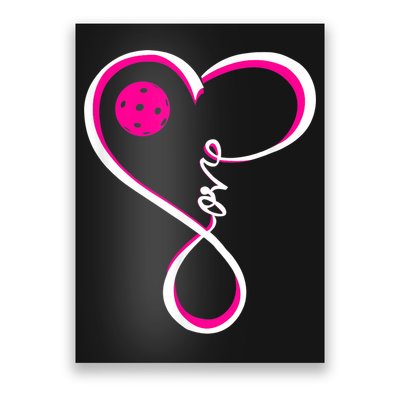 I Love Pickleball For Women TShirt Poster