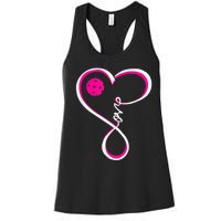 I Love Pickleball For Women TShirt Women's Racerback Tank