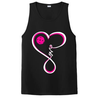 I Love Pickleball For Women TShirt PosiCharge Competitor Tank