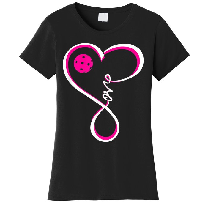 I Love Pickleball For Women TShirt Women's T-Shirt