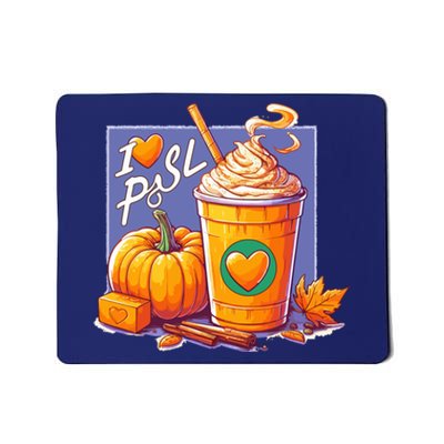 I Love Psl Passion For Pumpkin Spice Latte A Love Story In A Cup Mousepad