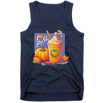 I Love Psl Passion For Pumpkin Spice Latte A Love Story In A Cup Tank Top