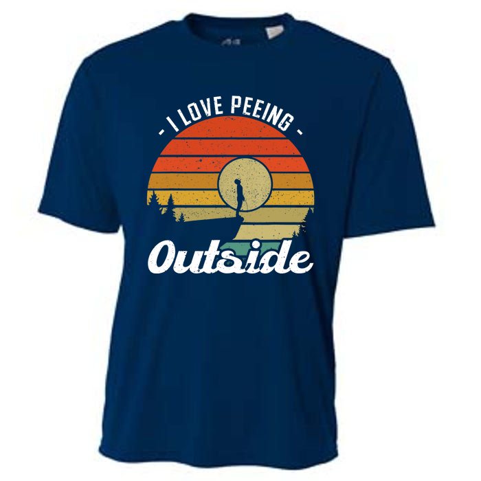 I Love Peeing Outside - Camper and Hiker Cooling Performance Crew T-Shirt