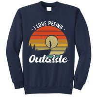 I Love Peeing Outside - Camper and Hiker Sweatshirt