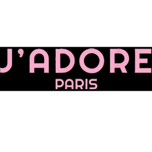 I Love Paris Frensh Saying Jadore Paris Bumper Sticker