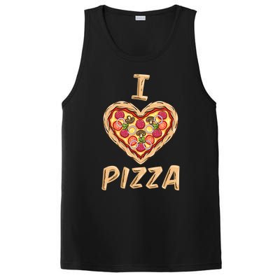 I Love Pizza For Pizza Lover PosiCharge Competitor Tank