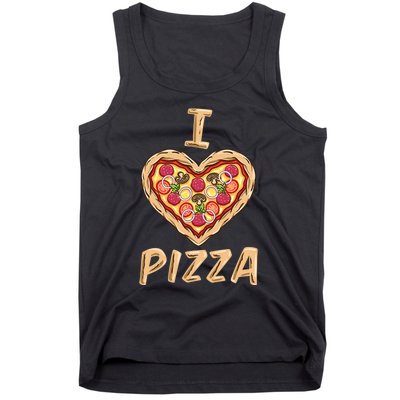 I Love Pizza For Pizza Lover Tank Top