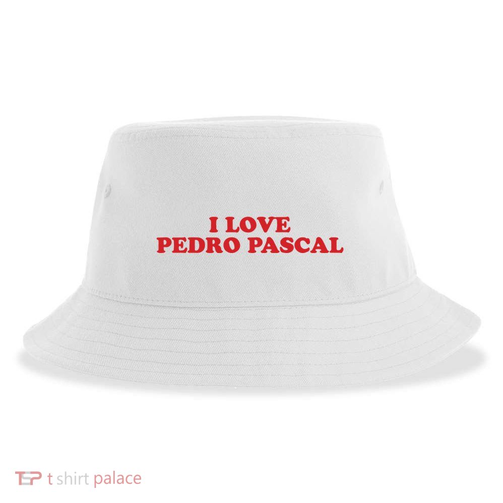 I Love Pedro Pascal Sustainable Bucket Hat