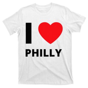 I Love Philly Heart Pennsylvania Love Fan Apparel T-Shirt