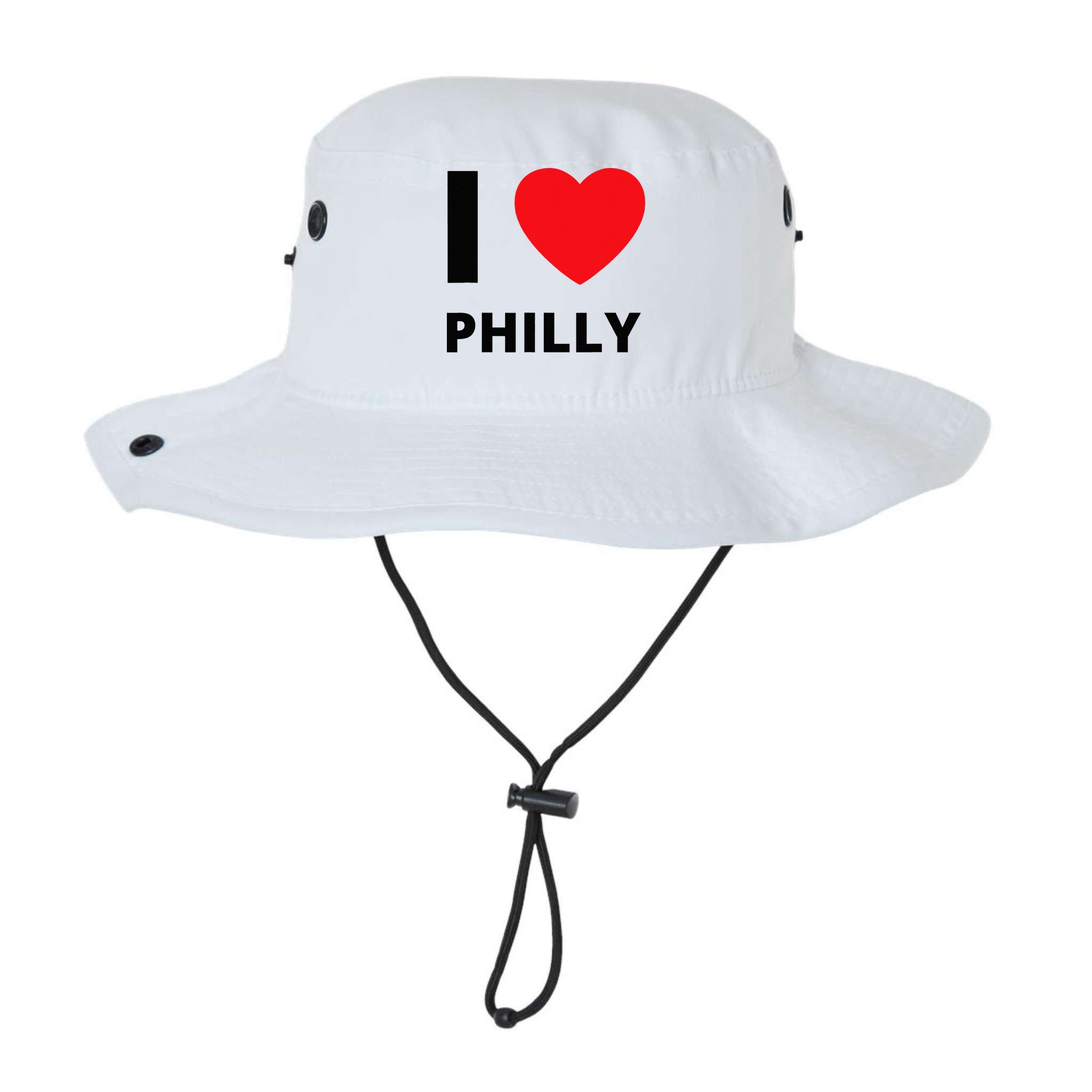 I Love Philly Heart Pennsylvania Love Fan Apparel Bucket Hat