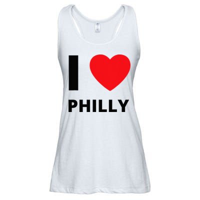 I Love Philly Heart Pennsylvania Love Fan Apparel Ladies Essential Flowy Tank