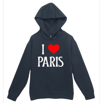 I Love Paris I Heart Paris France Family Travel Souvenir Urban Pullover Hoodie