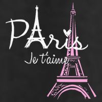 I Love Paris Eiffel Tower France French Souvenir 7 Panel Mesh Trucker Snapback Hat
