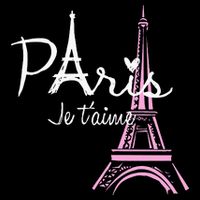 I Love Paris Eiffel Tower France French Souvenir Hoodie