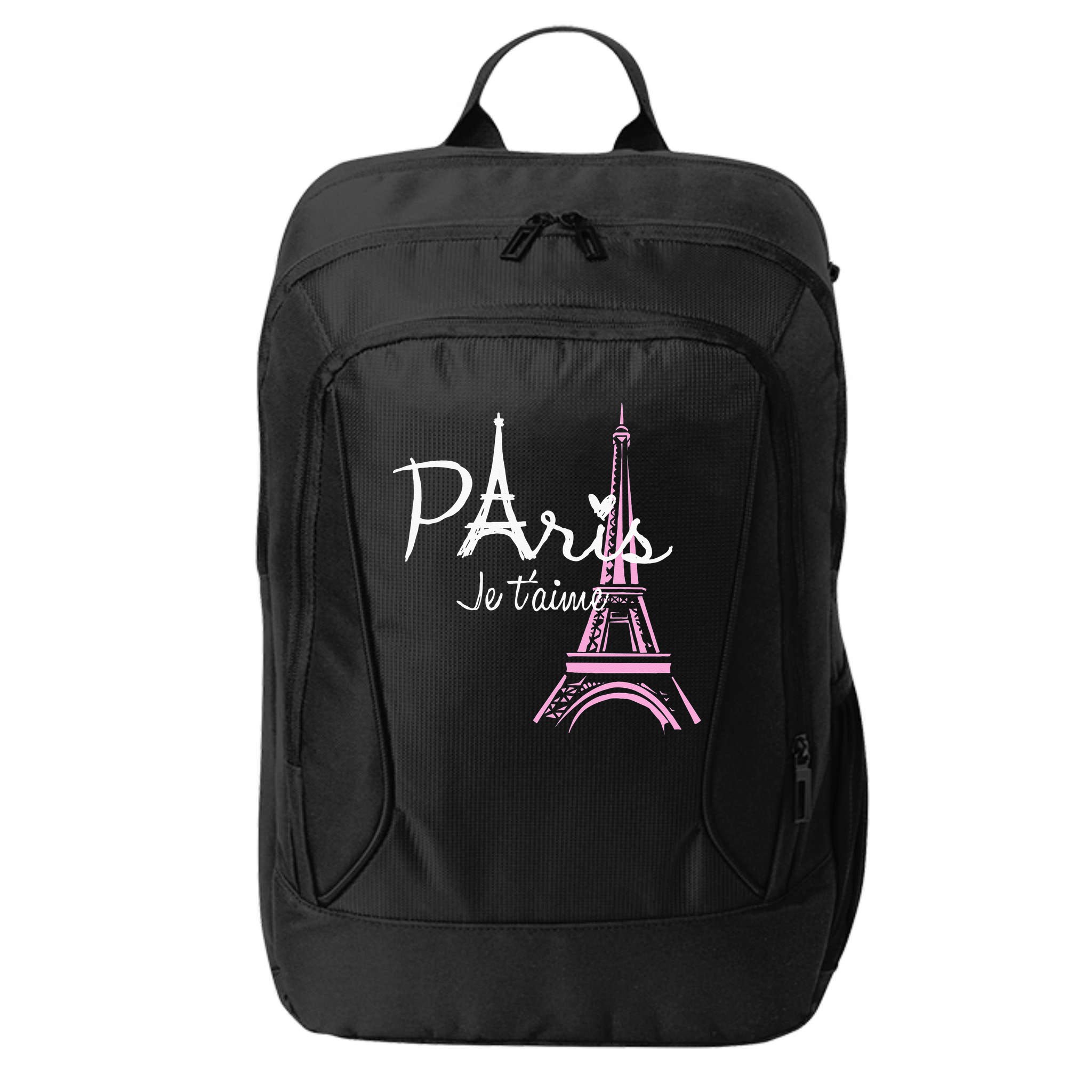 I Love Paris Eiffel Tower France French Souvenir City Backpack