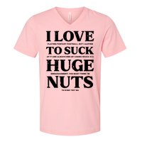 I Love Playing Fantasy Football Funny Loser Pink Men V-Neck T-Shirt