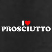 I Love Prosciutto I Heart Prosciutto Io Amo Prosciutto 25L Jumbo Tote