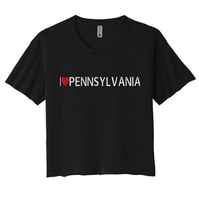 I Love Pennsylvania Crop Top