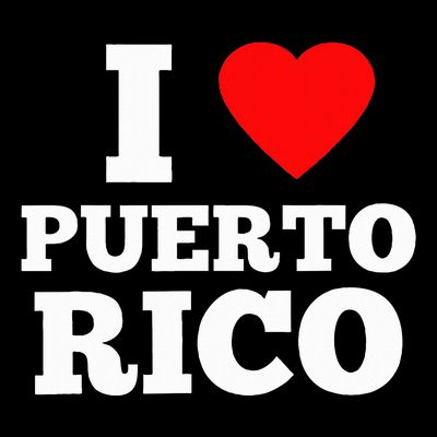 I Love Puerto Rico Usa T-Shirt