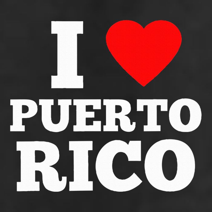 I Love Puerto Rico Usa Beanie
