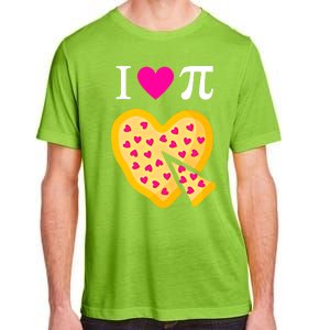 I Love Pi ValentineS Pizza Heart Math Teacher Gift Adult ChromaSoft Performance T-Shirt