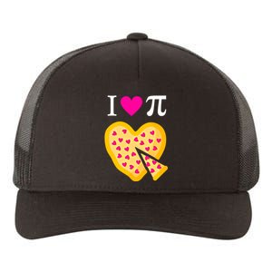 I Love Pi ValentineS Pizza Heart Math Teacher Gift Yupoong Adult 5-Panel Trucker Hat